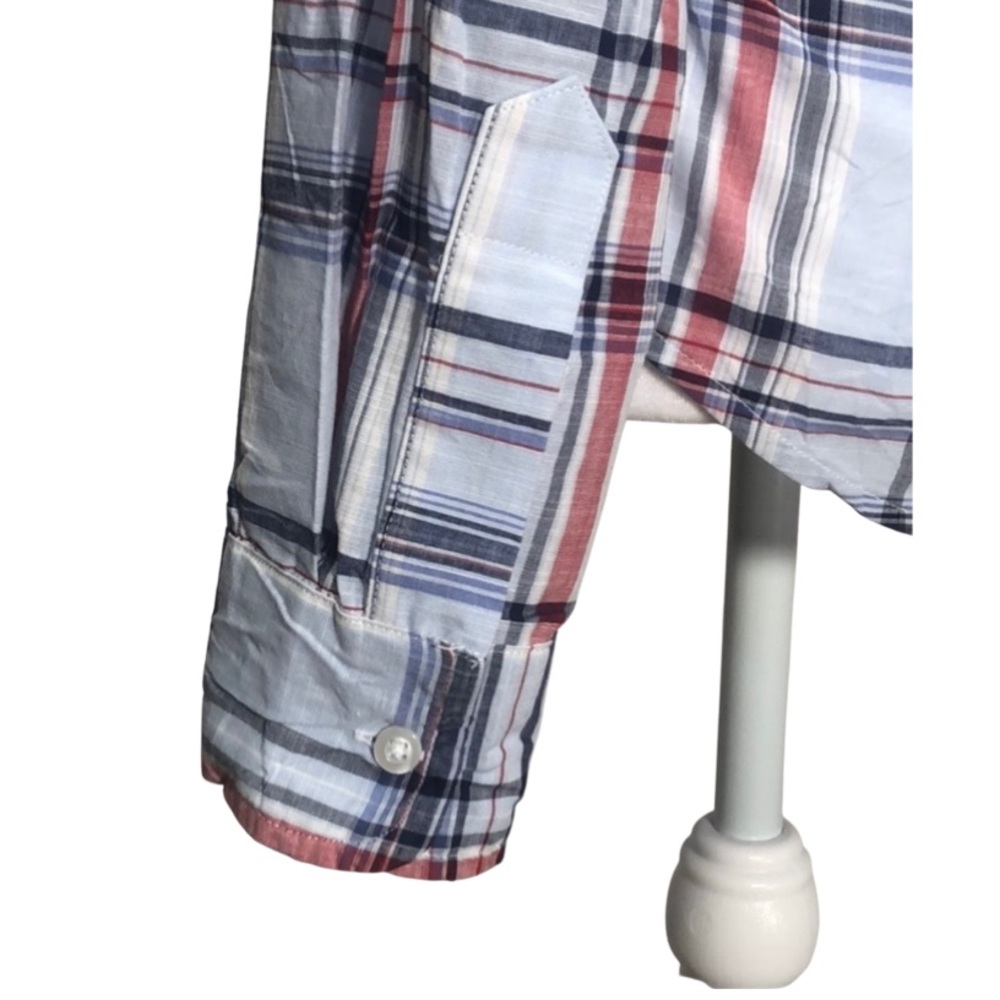 BARRY Blue Grid, Signature Crinkle